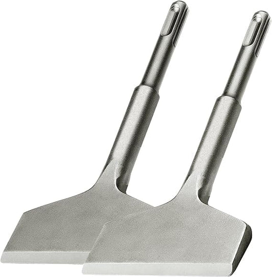 Nucraft 15° SDS Plus Fliesenmeißel Spatmeißel 2er Set 165 x 75mm