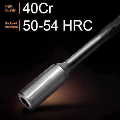 Nucraft Professional Erdnageleintreiber SDS-HEX zum Einstecken von Tiefenerder,  Innen Ø 25 mm,400 x Ø 50 mm