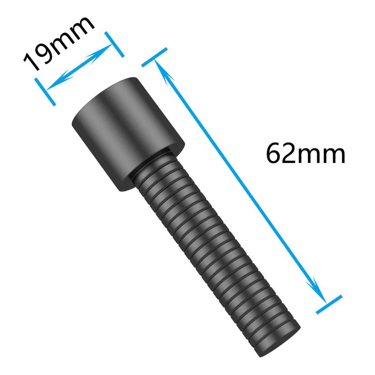 Nucraft Tiefenerder Erder Erdung Staberder Ø20mm Kohlenstoffstahl 0.2MM Rotkupfer Beschichtung mit Klemme SET Zusammensetzung