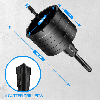 Nucraft SDS Plus Hohlbohrer Ø68mm/82mm kreisförmiger Hohlbohrer Lochsägen