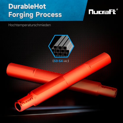 Nucraft HEX28 Ø13,5mm Erdnageleintreiber 22x260mm zum Einstecken von Tiefenerder Erder Erdung Staberder–Jack Hammer Picket Pfosten Driver Treiber