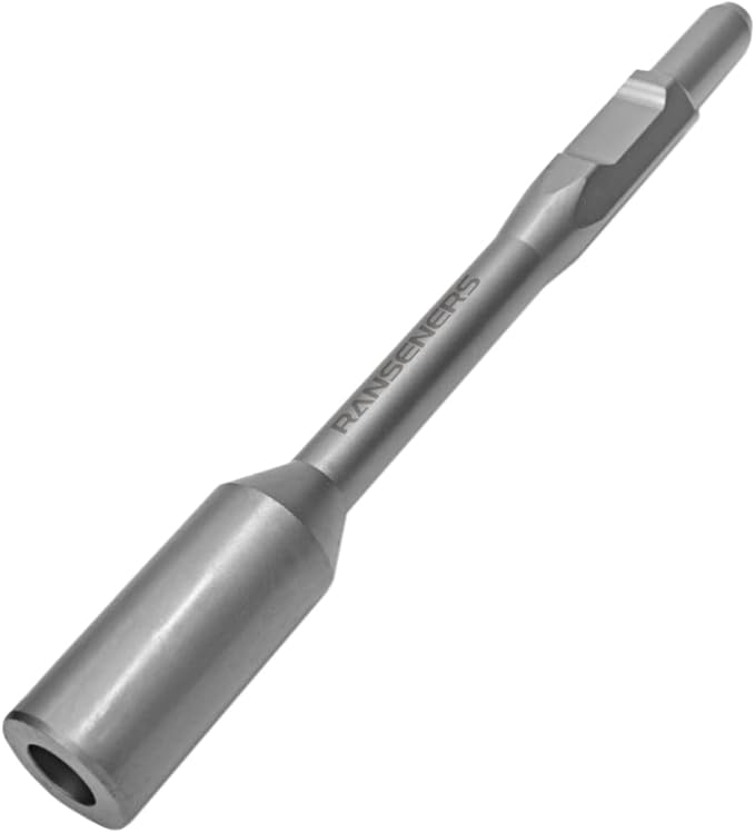 RANSENERS Professional Erdnageleintreiber SDS-HEX zum Einstecken von Tiefenerder, 250 x Ø 32 mm, Innen Ø 20 mm