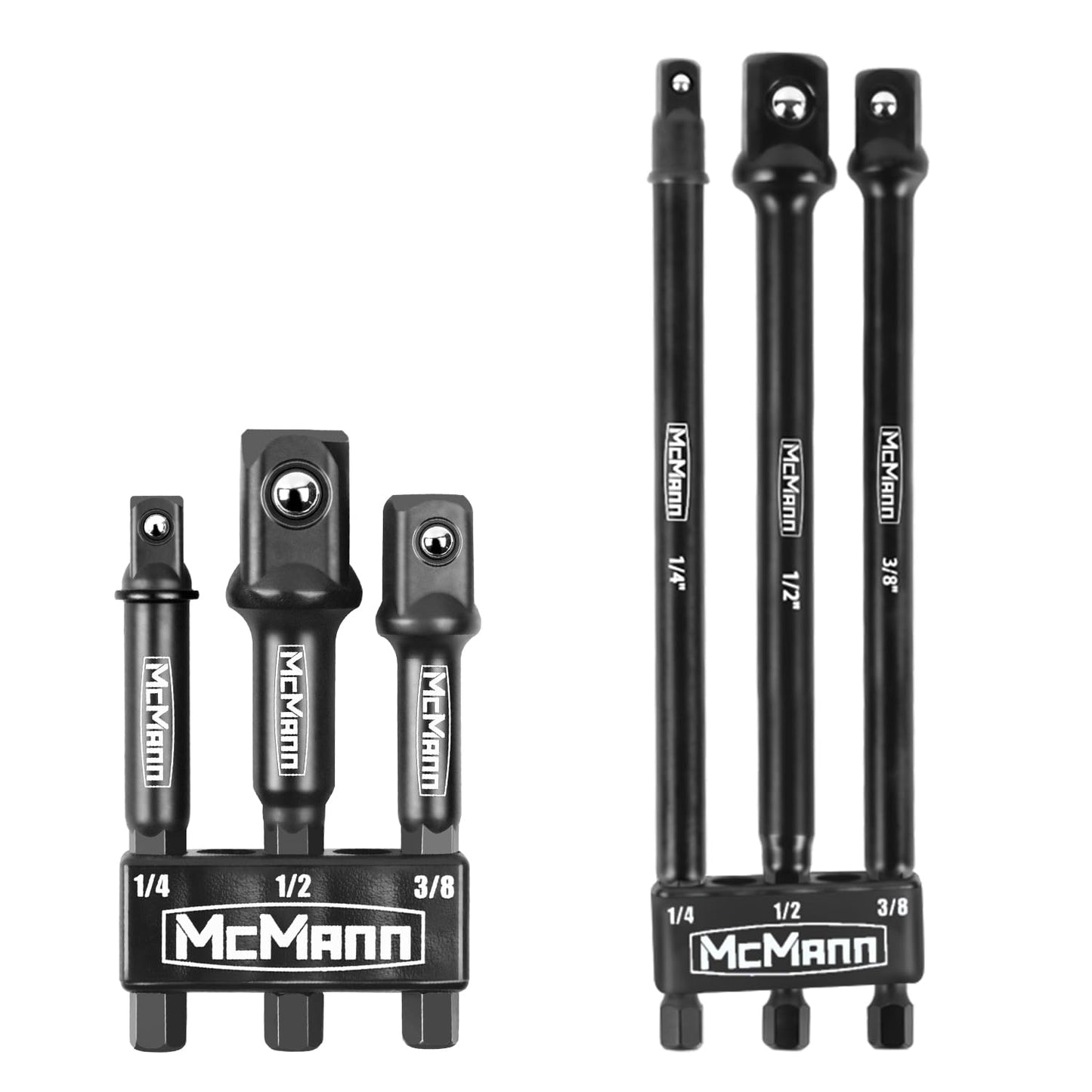 MCMANN Sockeladapter-Quadrateck-Kennmesser-Satz  geeignet für Drehmomentschlüssel