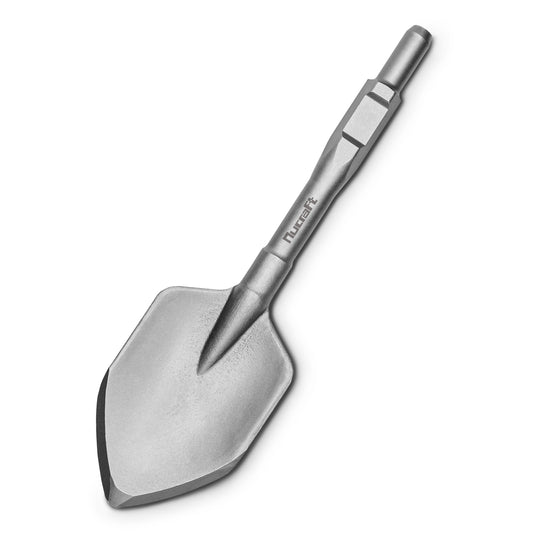 Nucraft SDS HEX Schaufelmeißel, Sechskantschaft Tonspaten Asphaltmeißel Abstemmen