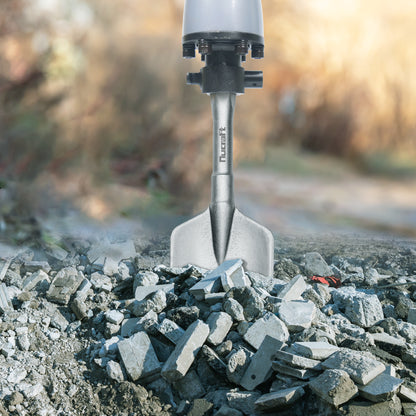 Nucraft SDS HEX Schaufelmeißel, Sechskantschaft Tonspaten Asphaltmeißel Abstemmen