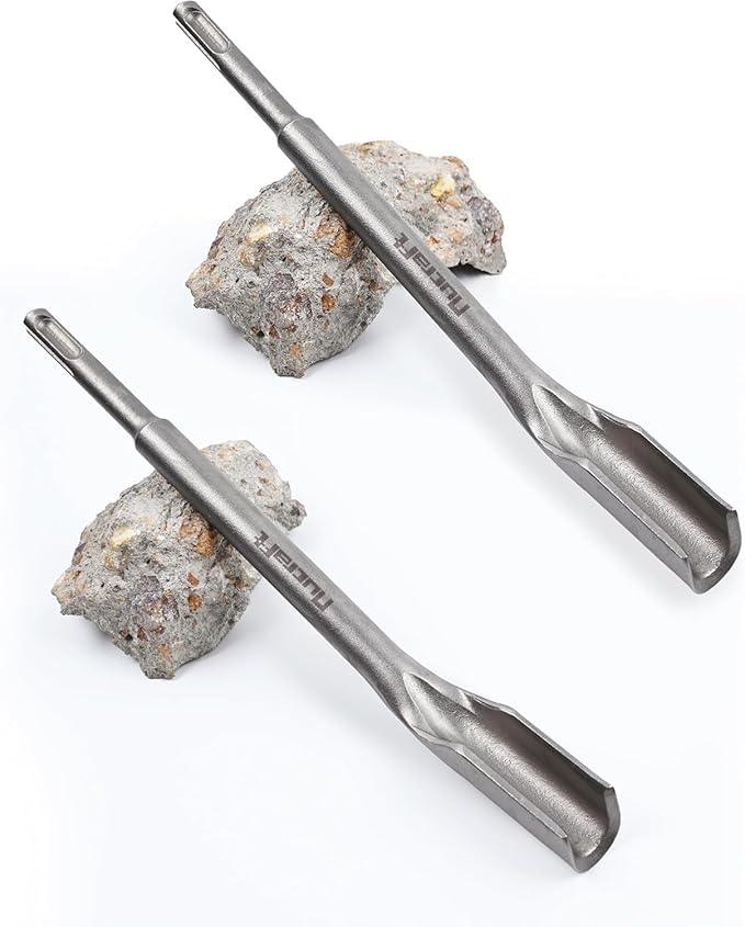 Nucraft SDS-PLUS Kanalmeißel Hohlmeißel 22x250mm, Aus supergehärtetem Stahl