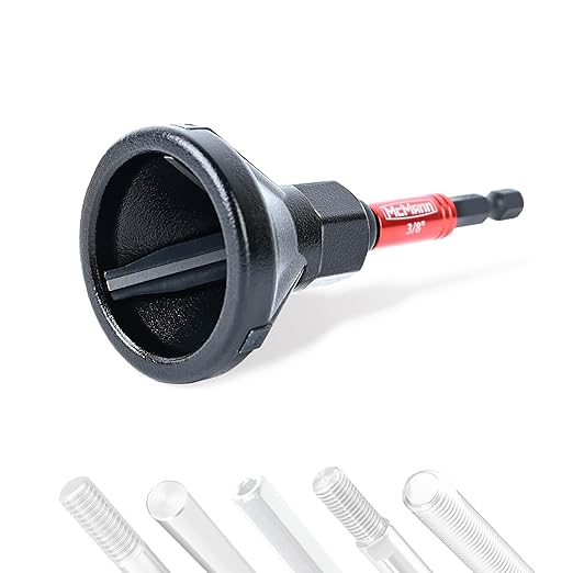 MCMANN Außenentgratwerkzeug mit Sechskantstiel Metall-Kantenschleifer 6-33 mm Schraubenrohr Außenchamfer für Schrauben