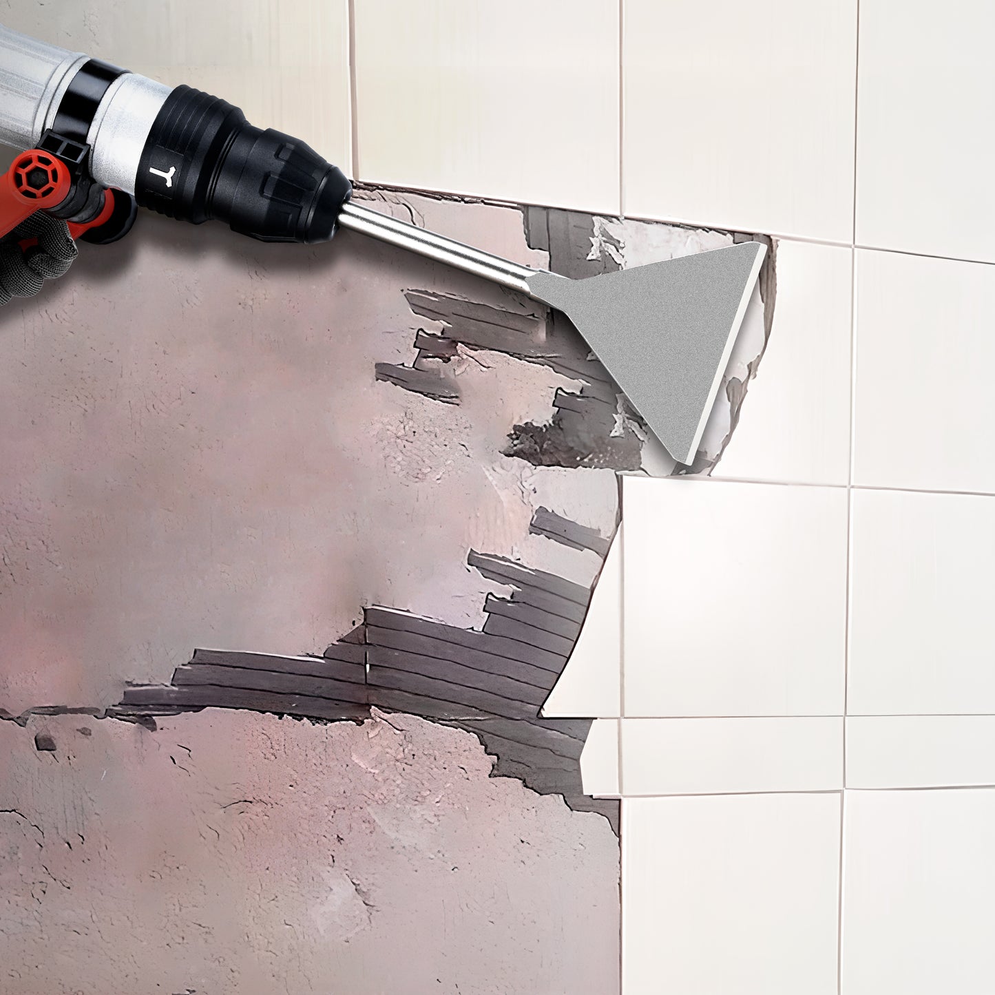 Nucraft SDS-Max Breitmeißel, Spatmeißel 150*380 MM, Meißel in Industrie-Qualität, Extra Breit