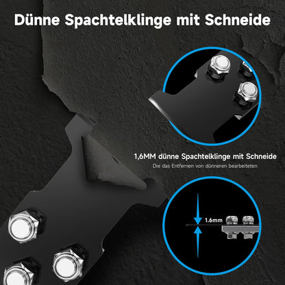 Nucraft Ersatzklinge für Spachtelmeißel NU-P12-S, 80 * 50mm, aus 65Mn-Super-elastischer Stahl