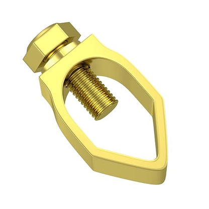 Nucraft Tiefenerder Erder Erdung Staberder Ø14.2mm Kohlenstoffstahl 0.2MM Rotkupfer Beschichtung mit Klemme SET Zusammensetzung